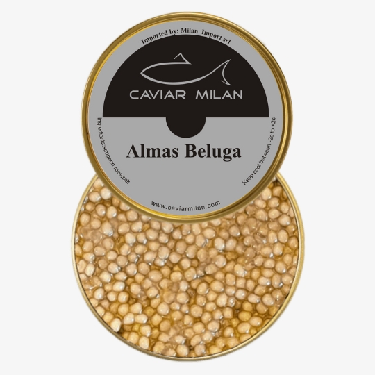 Caviale Almas Beluga Caviar Milan