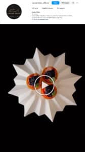 Guarda come preparare le tartellette al caviale su Instagram - Caviar Milan